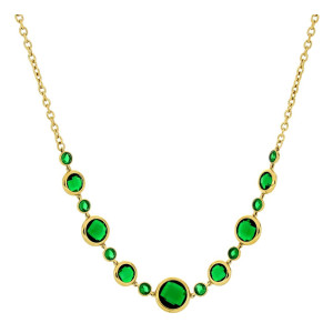 COLLANA LEDA CM 40+5 IN ACCIAIO