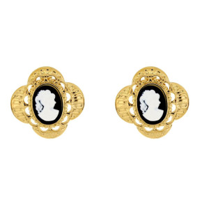 ORECCHINI "DIVINA" IN ACCIAIO