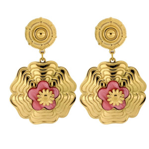 ORECCHINI "DIVINA" IN ACCIAIO