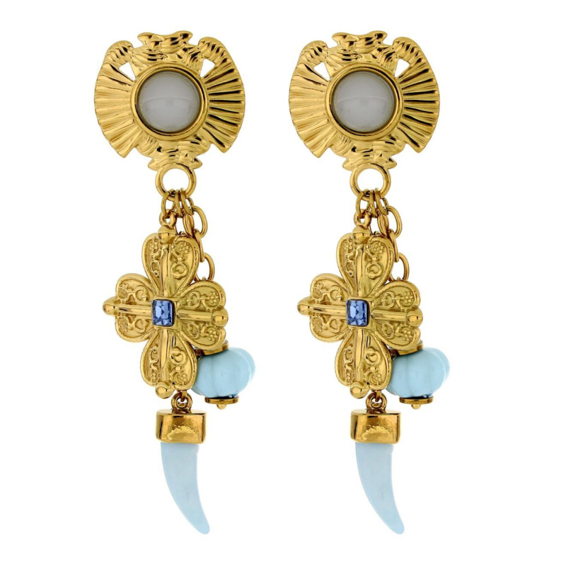 ORECCHINI "DIVINA" IN ACCIAIO