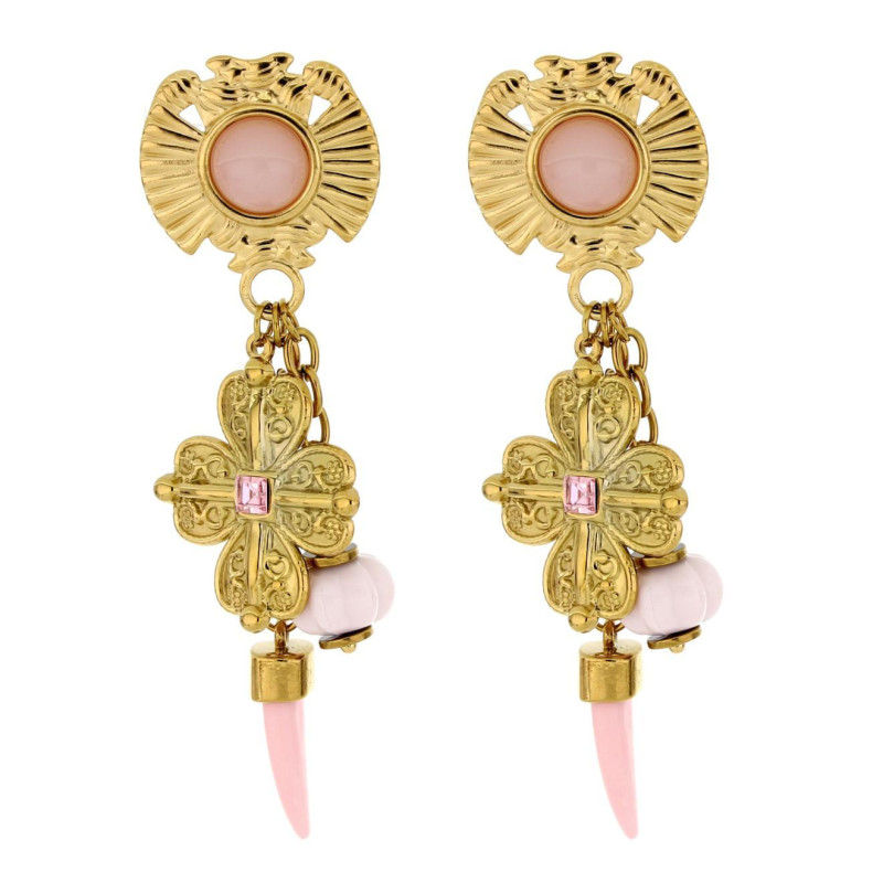 ORECCHINI "DIVINA" IN ACCIAIO