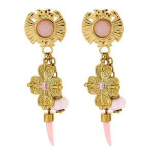 ORECCHINI "DIVINA" IN ACCIAIO