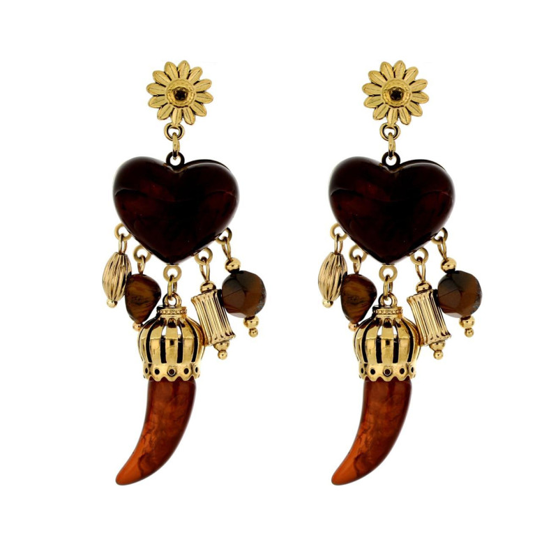 ORECCHINI "DIVINA" IN ACCIAIO