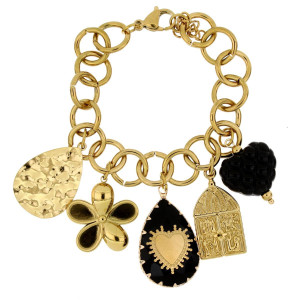 BRACCIALE "DIVINA" IN ACCIAIO