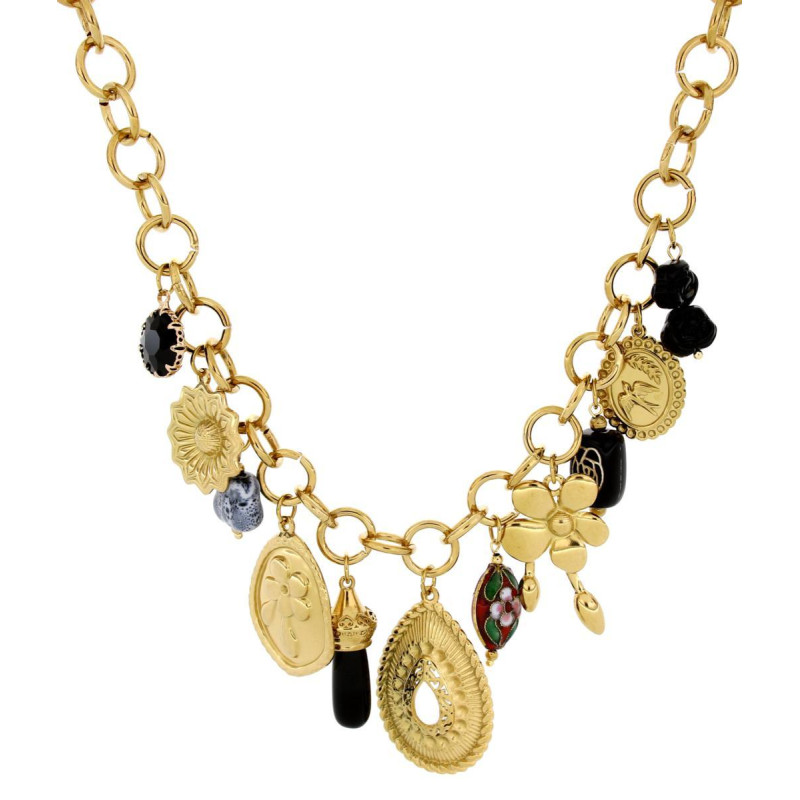 COLLANA "DIVINA" IN ACCIAIO