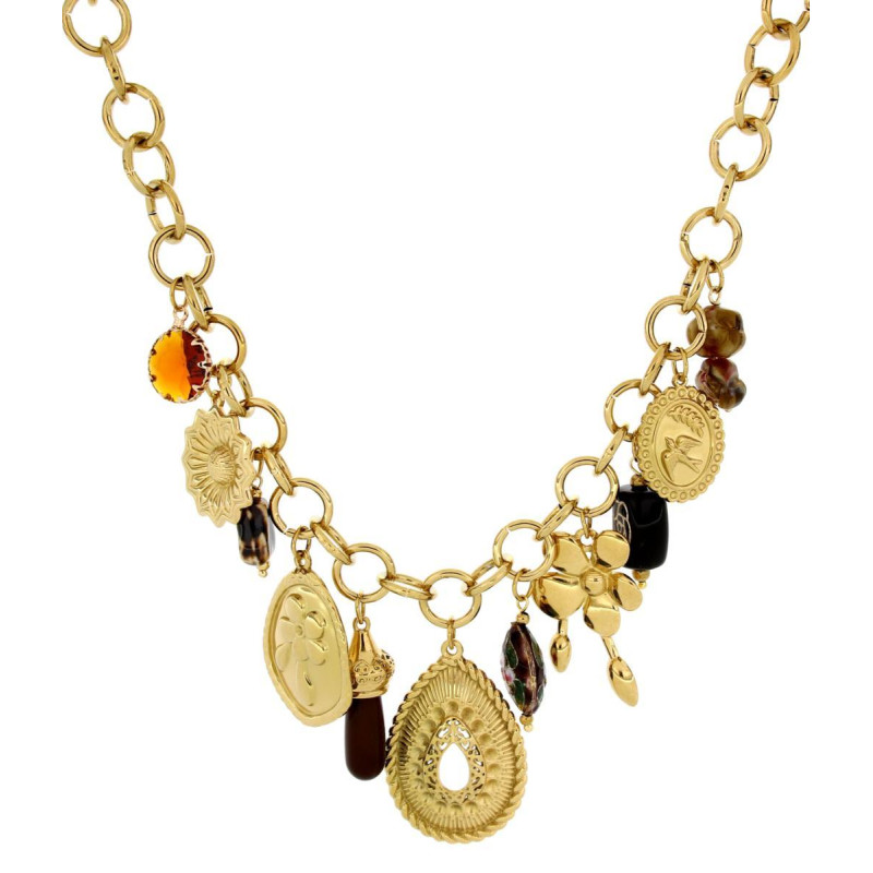 COLLANA "DIVINA" IN ACCIAIO