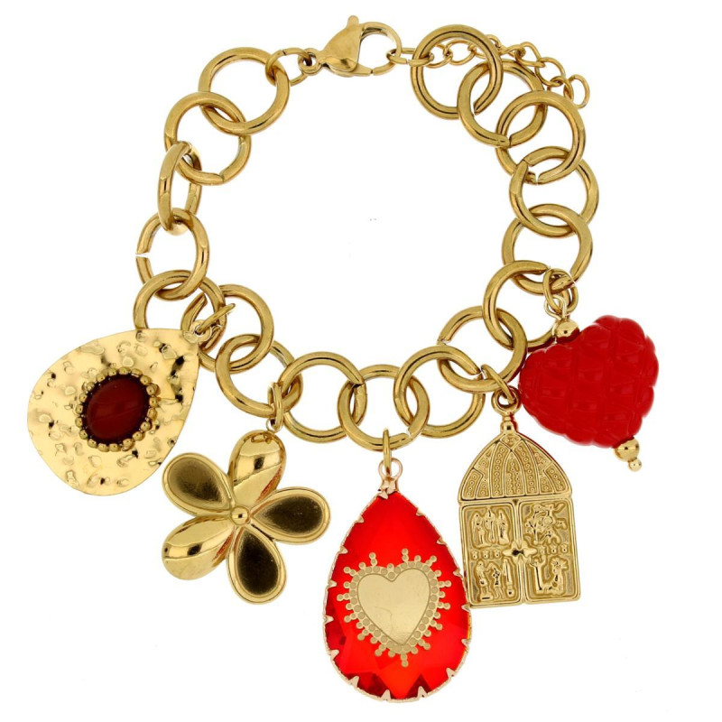 BRACCIALE "DIVINA" IN ACCIAIO