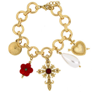 BRACCIALE "DIVINA" IN ACCIAIO