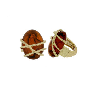 ANELLO ESSENZA IN OTTONE MM 35