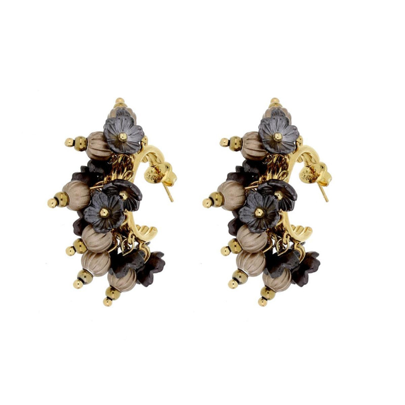 ORECCHINI NEMESI IN ACCIAIO MM 20