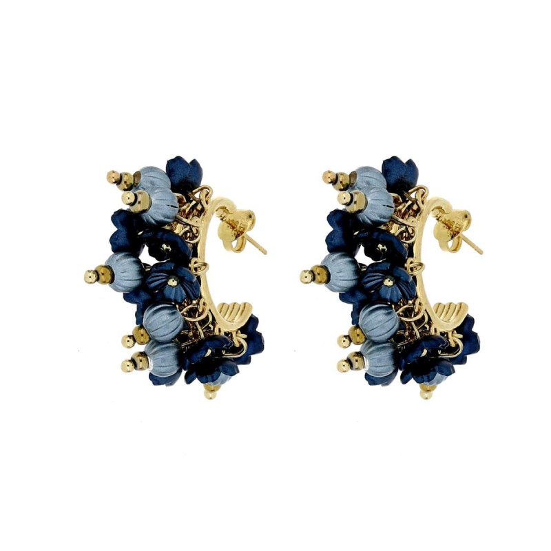 ORECCHINI NEMESI IN ACCIAIO MM 20