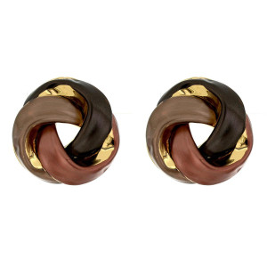 ORECCHINI NEMESI IN ACCIAIO MM 35