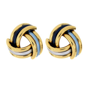 ORECCHINI NEMESI IN ACCIAIO MM 35