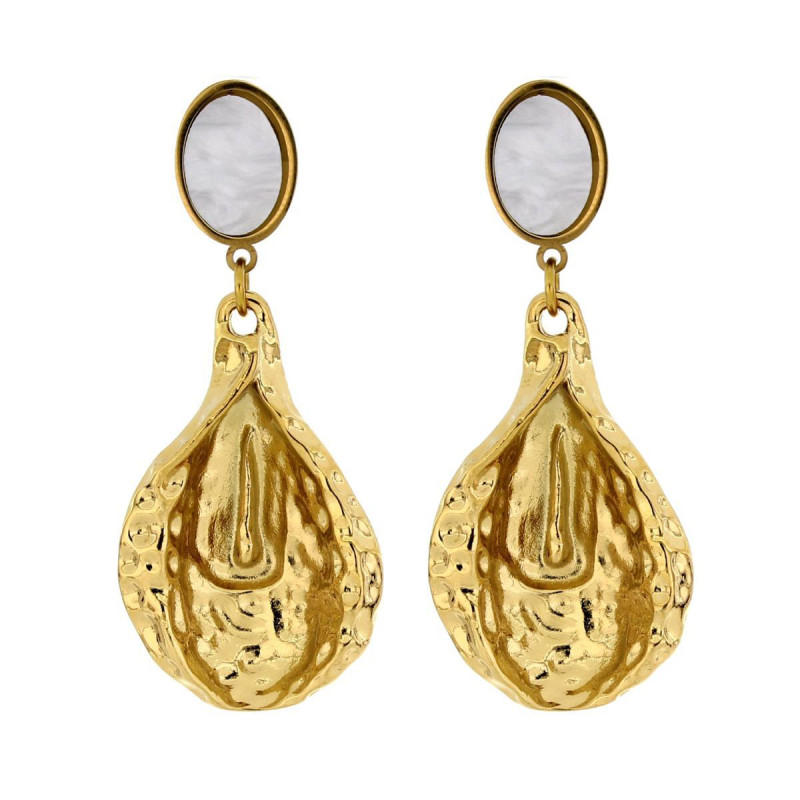 ORECCHINI NEMESI IN ACCIAIO