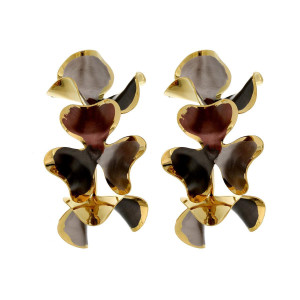 ORECCHINI NEMESI IN ACCIAIO MM 66