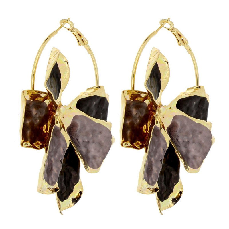 ORECCHINI NEMESI IN ACCIAIO