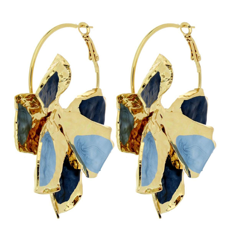 ORECCHINI NEMESI IN ACCIAIO