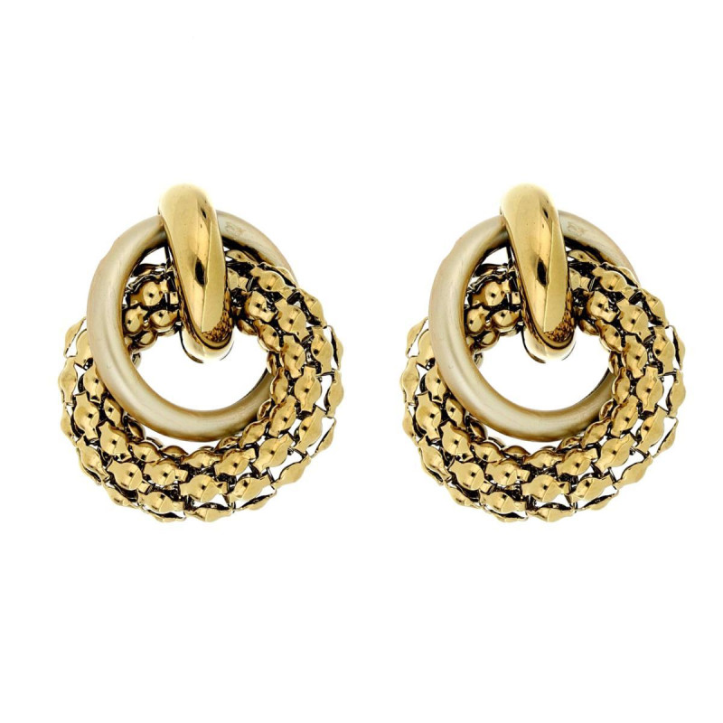 ORECCHINI NEMESI IN ACCIAIO MM 37