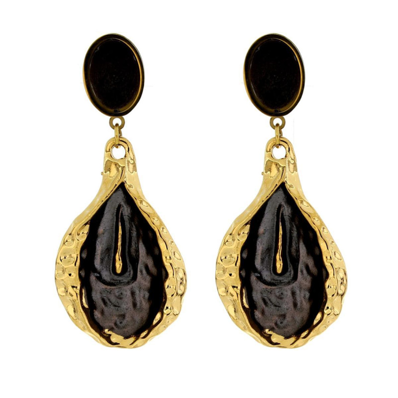 ORECCHINI NEMESI IN ACCIAIO