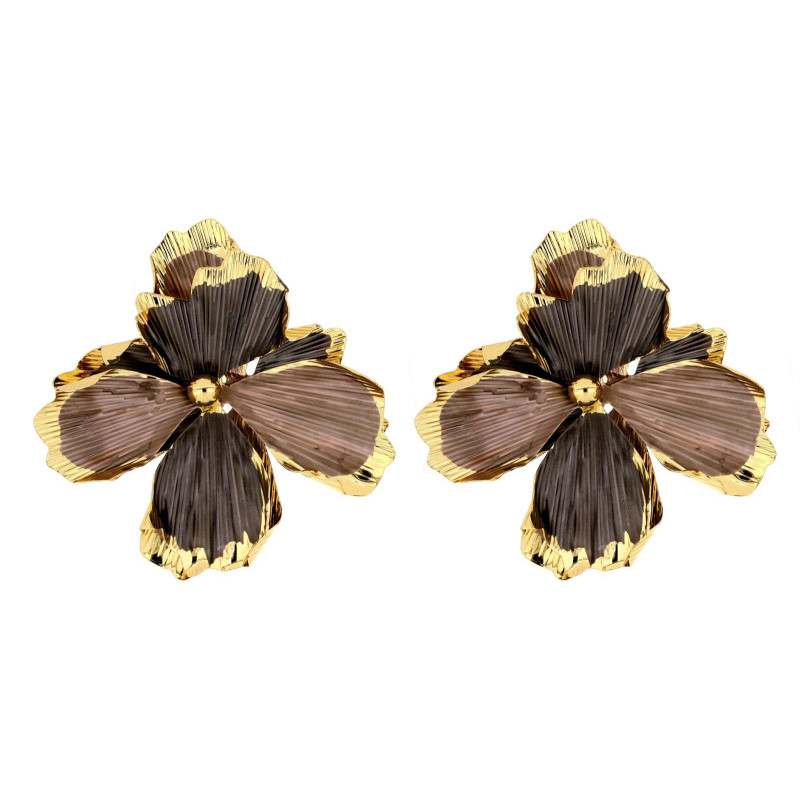 ORECCHINI NEMESI IN ACCIAIO MM 65