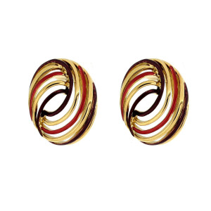 ORECCHINI NEMESI IN ACCIAIO MM 32