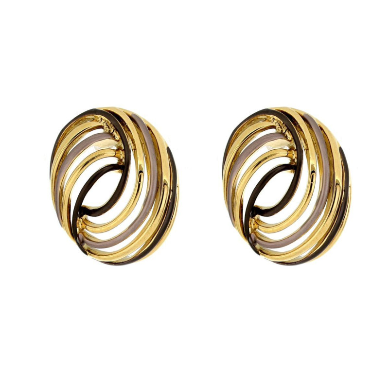 ORECCHINI NEMESI IN ACCIAIO MM 32