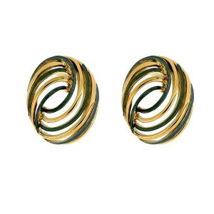 ORECCHINI NEMESI IN ACCIAIO MM 32