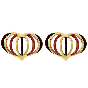 ORECCHINI NEMESI IN ACCIAIO MM 27