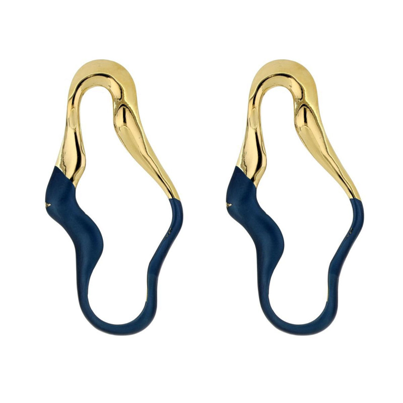 ORECCHINI NEMESI IN ACCIAIO MM 70