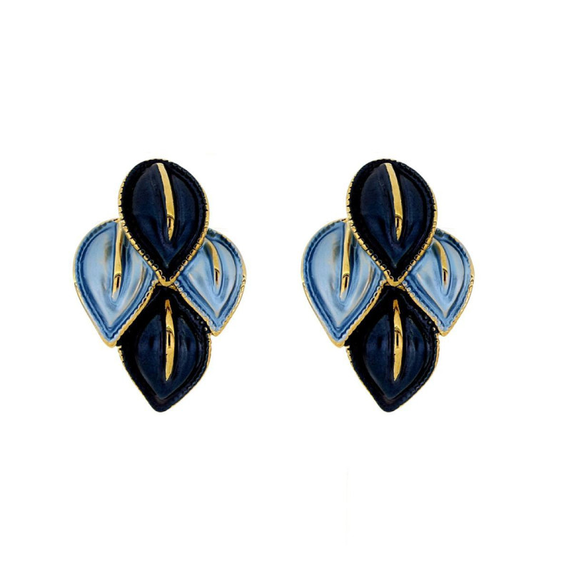 ORECCHINI NEMESI IN ACCIAIO MM 35