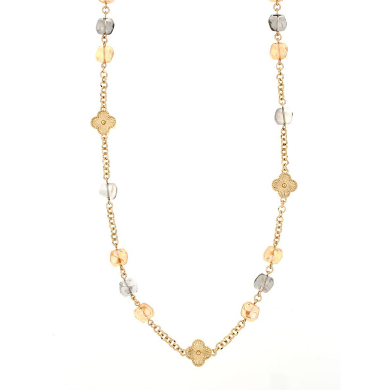 COLLANA VENERE CM 83+5 IN OTTONE