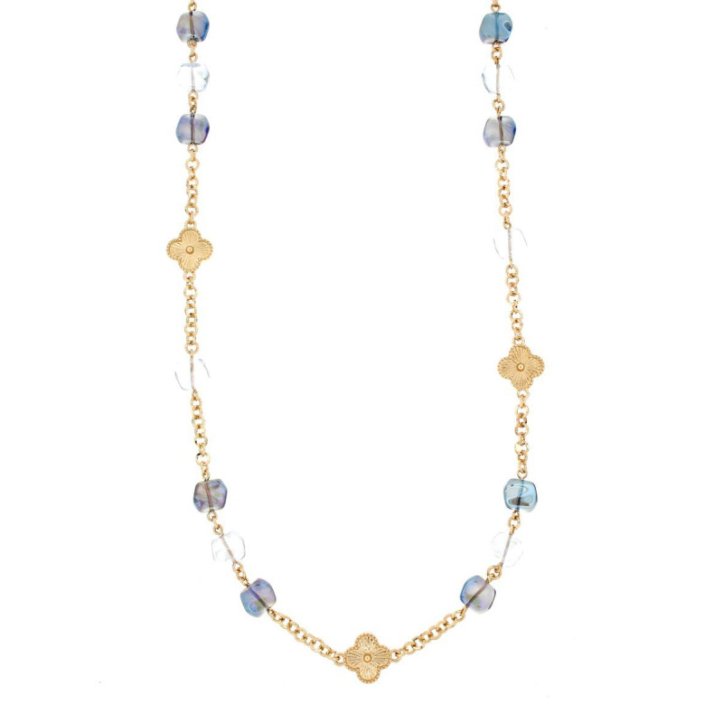 COLLANA VENERE CM 83+5 IN OTTONE