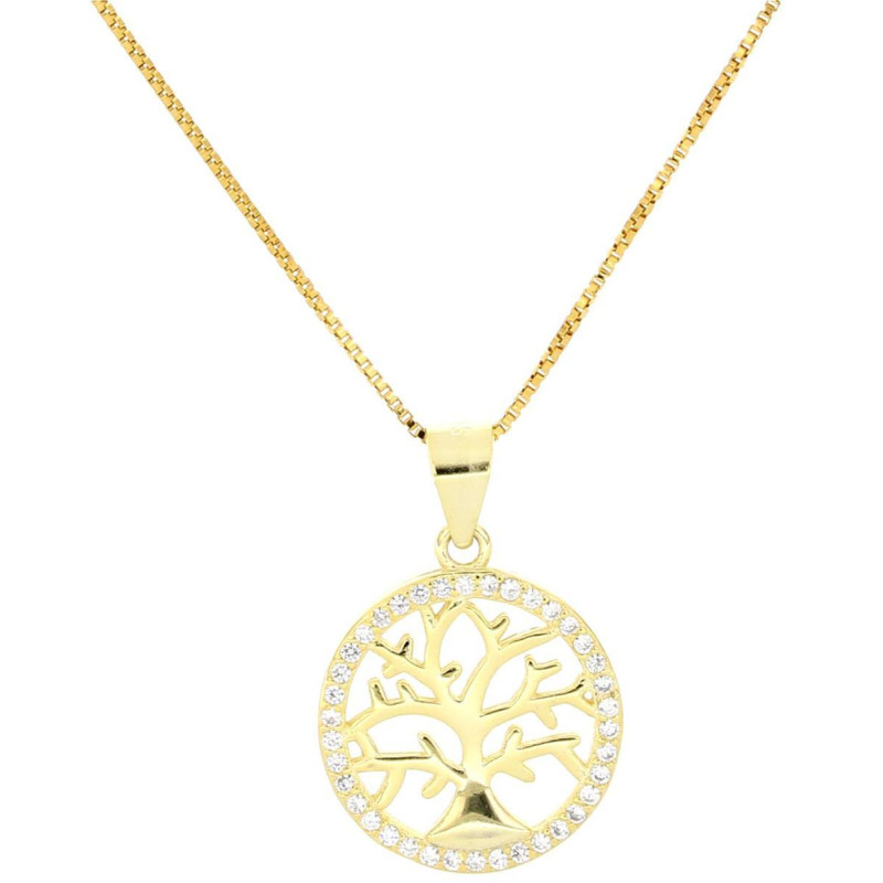 PENDENTE ALBERO DELLA VITA MM 13 IN ARGENTO 925