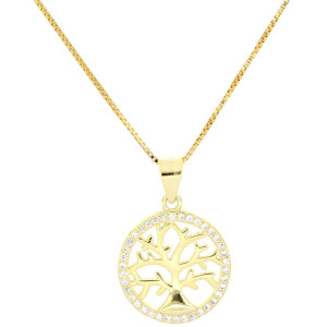 PENDENTE ALBERO DELLA VITA MM 13 IN ARGENTO 925