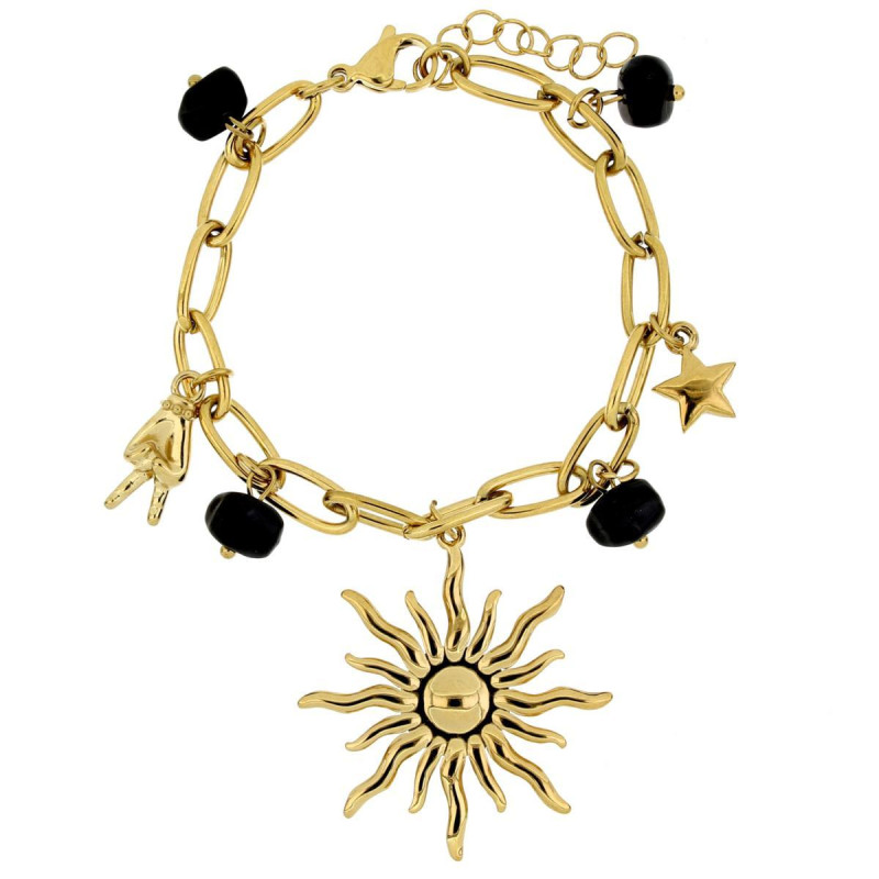 BRACCIALE "KYRA" MM 17+3 IN ACCIAIO