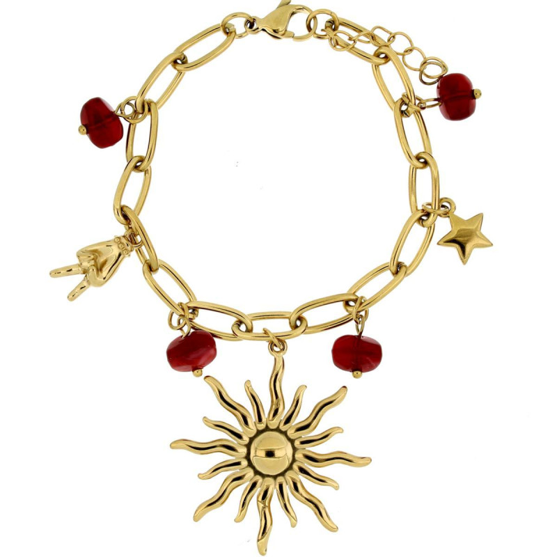 BRACCIALE "KYRA" MM 17+3 IN ACCIAIO