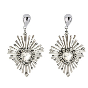 ORECCHINI CIRCE MM 70 IN ACCIAIO