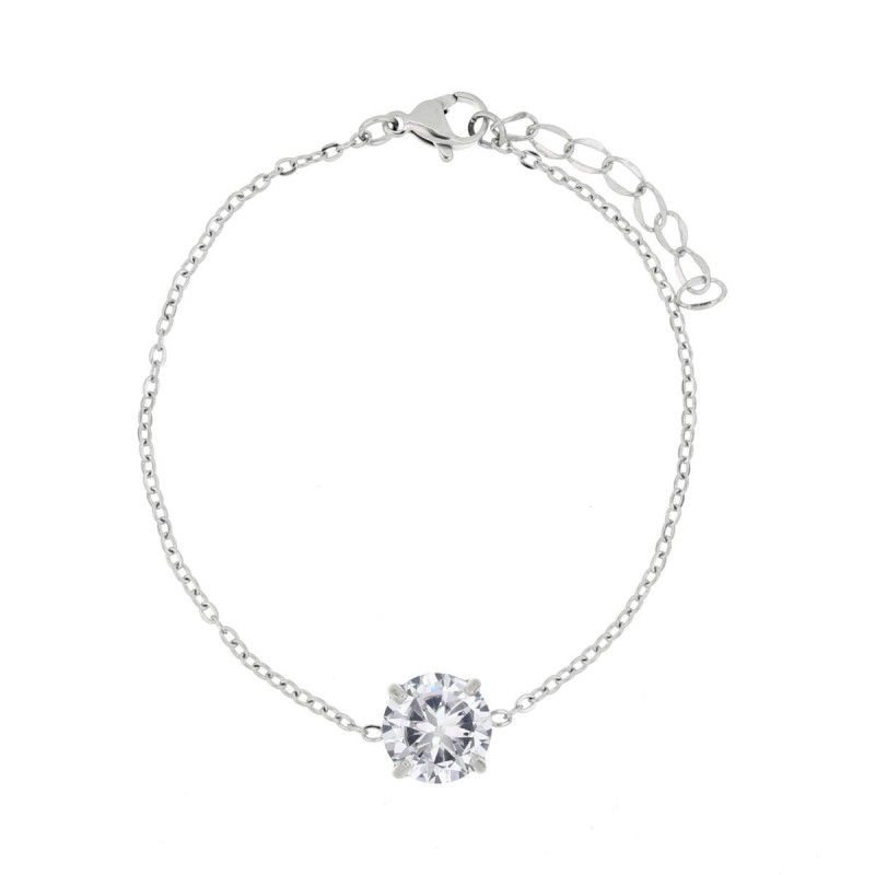 BRACCIALE "OCEANIA" CM 17+3 IN ACCIAIO