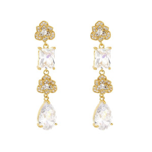 ORECCHINI ASTRA IN OTTONE