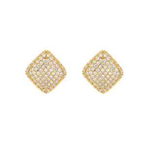 ORECCHINI ASTRA IN OTTONE