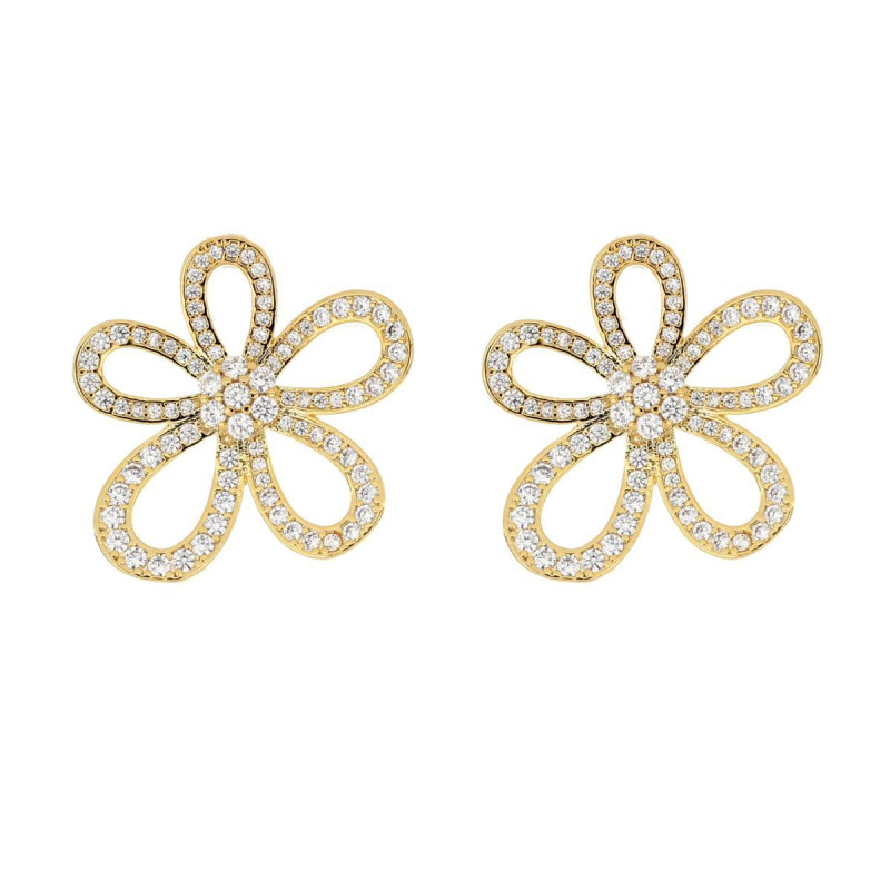 ORECCHINI ASTRA IN OTTONE