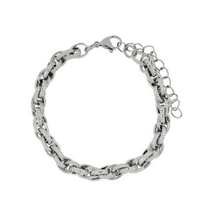 BRACCIALE "KYRA" IN ACCIAIO