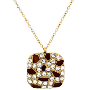 PENDENTE "GALATEA" CM 40+5 MM 18 IN ACCIAIO