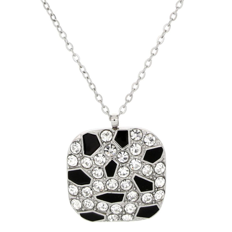 PENDENTE "GALATEA" CM 40+5 MM 18 IN ACCIAIO