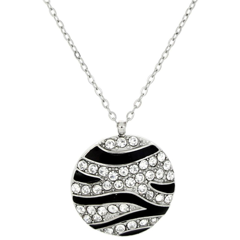 PENDENTE "GALATEA" CM 40+5 MM 18 IN ACCIAIO