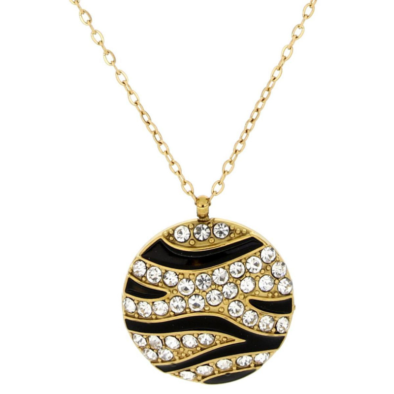 PENDENTE "GALATEA" CM 40+5 MM 18 IN ACCIAIO