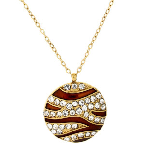 PENDENTE "GALATEA" CM 40+5 MM 18 IN ACCIAIO