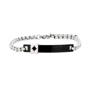 BRACCIALE CM 19+3 IN ACCIAIO