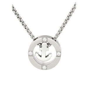 PENDENTE UOMO IN ACCIAIO 50+5