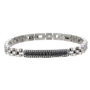 BRACCIALE CM 19+3 IN ACCIAIO